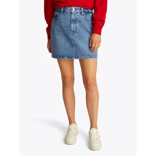 Tommy Hilfiger Jeansrock »DNM MINI SKIRT HW ALI« in Mini-Länge, in blauer Waschung