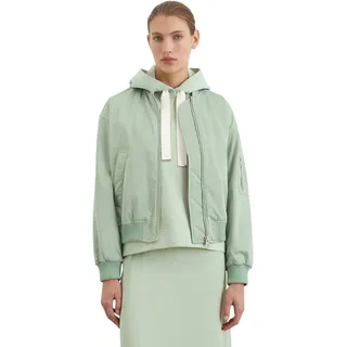 Marc O'Polo Blouson MARC O'POLO, Damen, Gr. 40, grün (dusty mint), Obermaterial: 100% Polyester, regular fit, Rippbündchen, Jacken Blouson