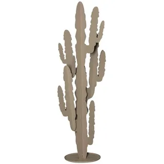Arti e Mestieri Große beigefarbene Kakteenpflanze