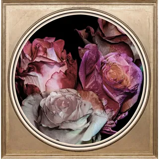 queence Acrylglasbild »Getrocknete Rosen« Blumen   Blumenbilder   Gemälde   Kunst   Pflanzen   Pflanzenbilder Fine Art-Print in Galeriequalität, bunt