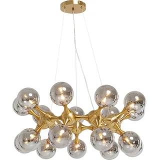 Kare Design Hängeleuchte Atomic Balls Brass 74cm