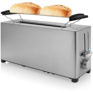 Princess Langschlitz-Toaster Silber