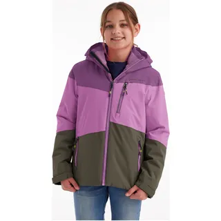 KILLTEC Outdoorjacke KOW 170 GRLS JCKT, dunkelorchidee, 152,