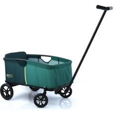Bild Bollerwagen Eco Light, Stabil, mit Sitzpolster für 1 Kind, Faltbar, Belastbar bis 50 kg, Grün, 933057