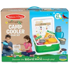 Melissa & Doug | Let's Explore Camp Kühler Set | Pretend Play | 3+ | Geschenk für Jungen oder Mädchen