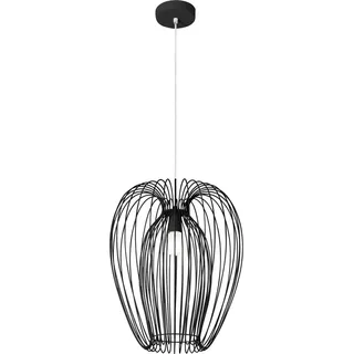 Fabas Luce Hängeleuchte , Schwarz , Metall , 200 cm , höhenverstellbar , Lampen & Leuchten, Leuchtenserien