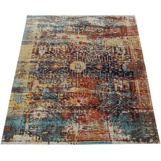 Paco Home In- Outdoor Teppich Modern Nomaden Design Terrassen Teppich Bunt, cm