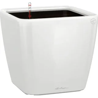 LECHUZA Quadro Premium LS 50 50 x 50 x 47 cm Weiß hochglanz