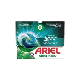 ARIEL UNIVERSAL+ Allin1 PODS Lenor Waschmittel Caps, 15 St.