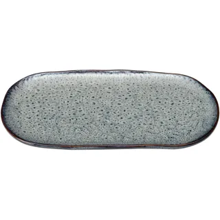 LEONARDO Servierplatte Matera 22x12 cm grau