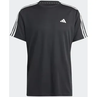 adidas Train Essentials 3-Streifen Training T-Shirt Black / White 2XL
