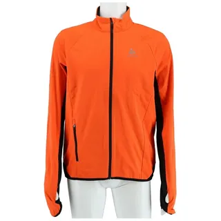 Odlo Laufjacke Zeroweight Logic (leicht, winddicht) orange/schwarz Herren