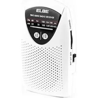 Elbe Rf50 Radio Weiß One Size / EU Plug 220V Weiß One Size - Weiß