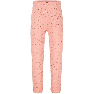 Sommerkleid HAPPY GIRLS "leggings", Mädchen, Gr. 92, EURO-Größen, rosa (dusty rose), Stoff, 100% Polyester, normal, Kleider Sommerkleid