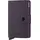 Miniwallet Damen Kartenetui matte dark purple