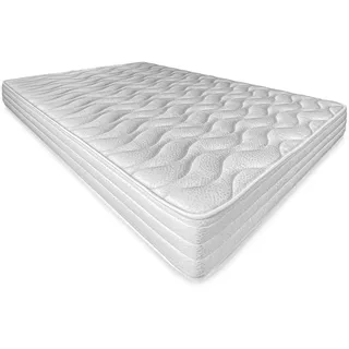 Somnia - Sena Reversible Memory-Foam-Matratze 80x200 (Winterseite-Sommerseite), Festigkeit-mittlere Härte, Dicke 20 cm, milbenhemmend, antibakteriell und hypoallergen