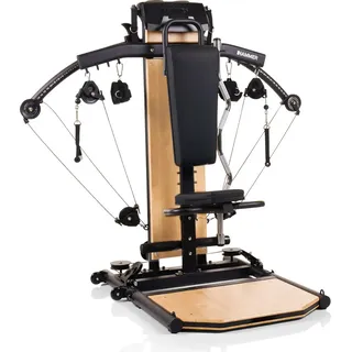 HAMMER Kraftstation BioForce MX NorsK, 125 kg Zuggewicht, über 80 Übungen - Schwarz