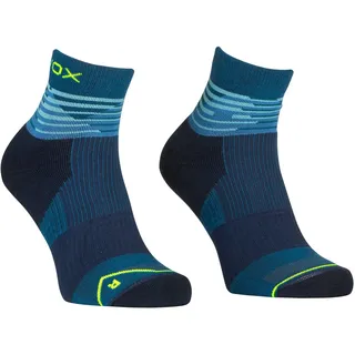Ortovox All Mountain Quarter Socken 45-47 Petrol/Blau