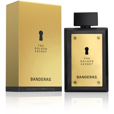Banderas - The Golden Secret - Eau de Toilette Spray für Herren, Täglicher und Männlicher Duft mit Minze und Apfellikör - 200 ml