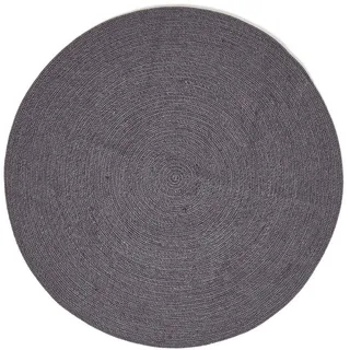 Homescapes Teppich Melange geflochten rund 120 cm