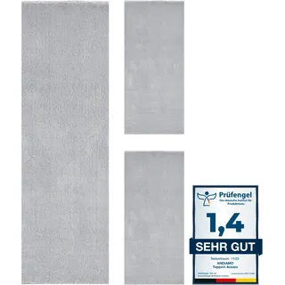 Andiamo Arezzo Bettumrandung 200 x 200 cm Grau