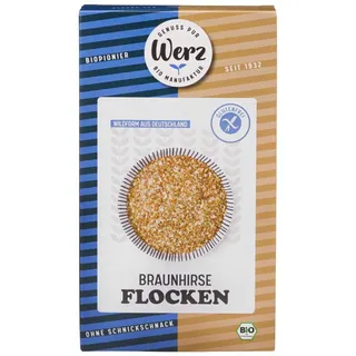 Werz Braunhirse Flocken glutenfrei 250 g