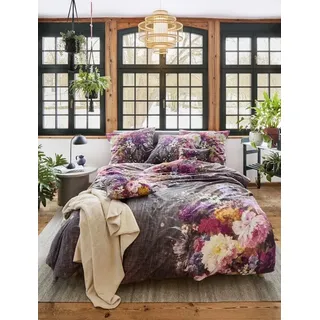 IRISETTE Zobel 8551 Blumen mehrfarbig 135 x 200 cm + 80 x 80 cm