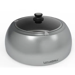 Lotusgrill Grillhaube Classic Silber