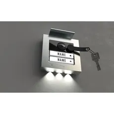 Bild von modern-electronics VDV-2020 S Video-Türsprechanlage Kabelgebunden, RFID Außeneinheit Silber