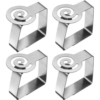 Westmark Westmark, Tischtuchklammern silber, 4 St.