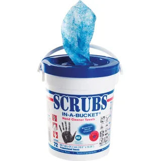 Scrubs In-a-Bucket HandreinigungstÃ1⁄4cher 72 Stk.