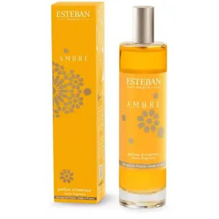 Esteban - Raumspray Duftspray – Raumduft - 75ml - Lufterfrischer Spray für Wohnung & WC, Room Spray mit Bio-Alkohol - langanhaltende Frische - Recycelbares Glas - Zeder