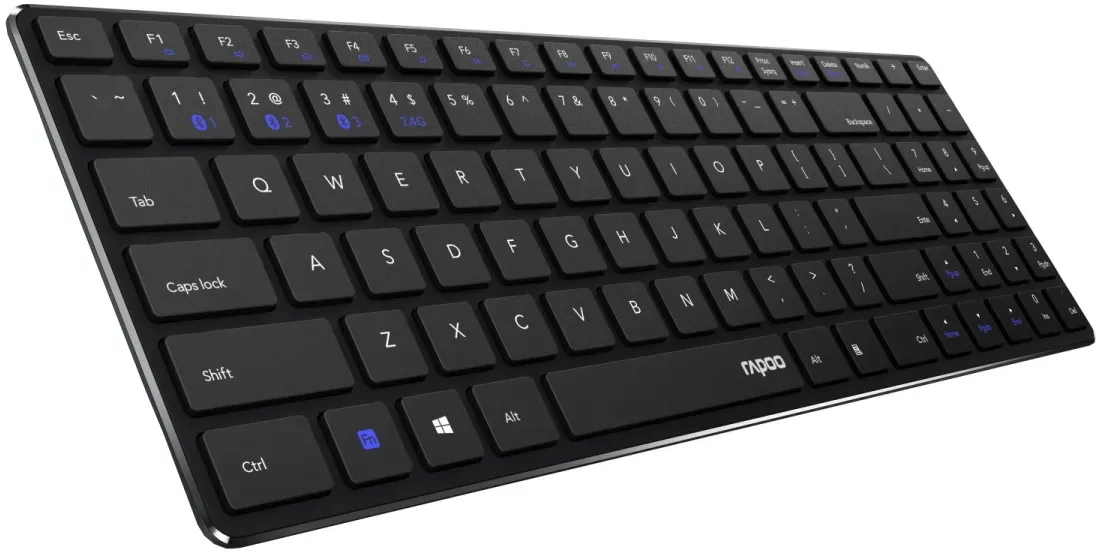 Bild von Tastatur RF Wireless QWERTY Schwarz