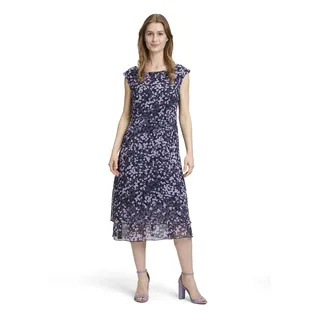 Betty & Co Midikleid Blau 44