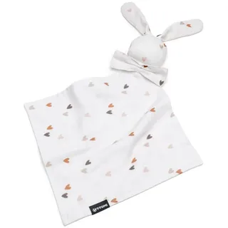 T-TOMI BIO Muslin Cuddle Cloth Schmusetuch Love 1 St.