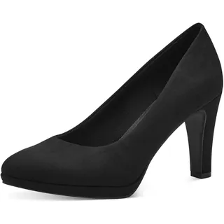 Marco Tozzi Damen Pumps Vegan Elegant, Schwarz (Black), 40 EU
