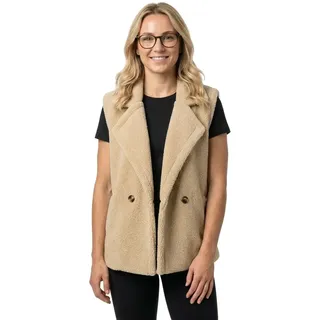 Protest Brody Weste - Bamboo Beige - M-L