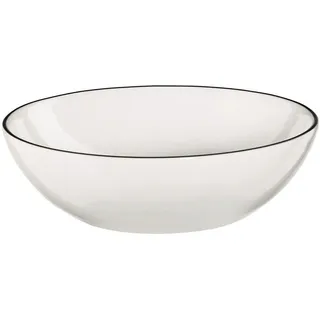 Asa Selection Ligne Noire Schälchen Weiß 11,5 cm