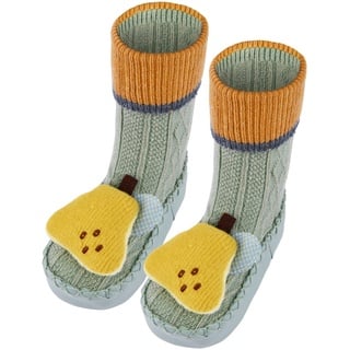 Vicloon Rutschfeste Socken für Baby, Baby Socken Baumwolle mit PU-Ledersohle, Wasserbeständigkeit, Kleinkind Socken Baby,antirutschsocken Geschenke