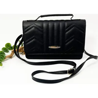 INF Crossbody Bag / Schultertasche für Damen Schwarz - Schwarz