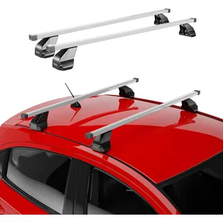 Menabo Stahl Gepäckträger Dachträger für Mercedes Citan W415 2012-25 Grau