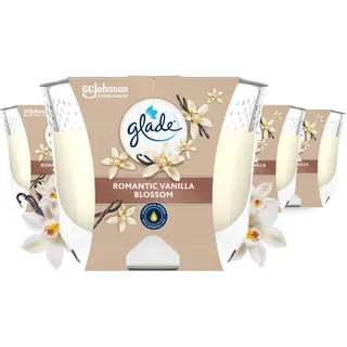 Glade Romantic Vanilla Blossom Duftkerze 204 g beige