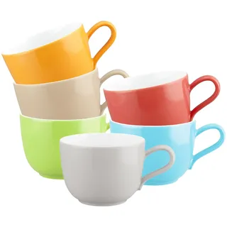 Seltmann Weiden Tasse »Kaffeetassen Liberty Pure Colors 260 ml 6er Set«