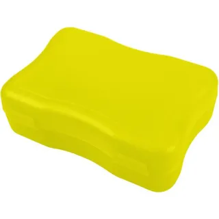 Brotdose "Wave" klein – BPA-freie Lunchbox mit Klickverschluss - Nachhaltige Pausenbox Germany für Kinder in Schule & Kindergarten - trend-gelb PP - Gelb