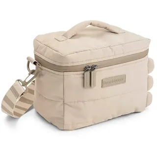 Done By Deer Quilted Croco Thermobeutel - Sand - One Size