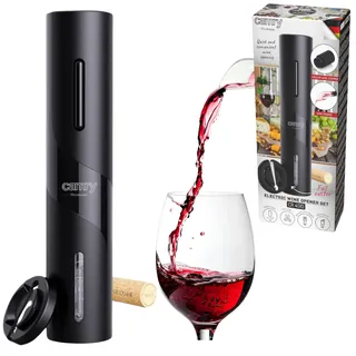 Hostess Camry Elektrischer Weinöffner, Batteriebetrieben, mit Zubehör