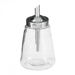 APS 766 Zuckerdosierer, Ø 8,5 cm, Höhe 15 cm, 300 ml, Behälter aus Glas, Schraubdeckel aus Edelstahl
