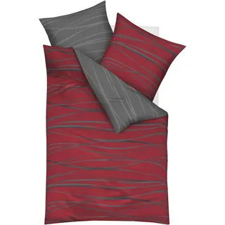 Motion Mako-Satin rot 240 x 220 cm + 80 x 80 cm