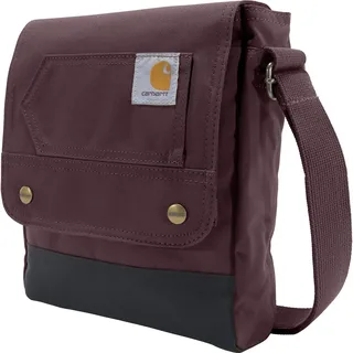 Carhartt Damen Umhängetasche, Schultertasche Tasche mit Schnappverschluss, langlebig, verstellbar, mit Klappverschluss, Everday Crossbody Snap (Port)