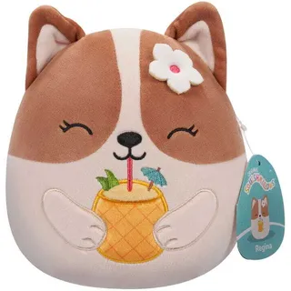 Squishmallows Plüschtier Maskottchen Hund Corgi Regina 19 cm